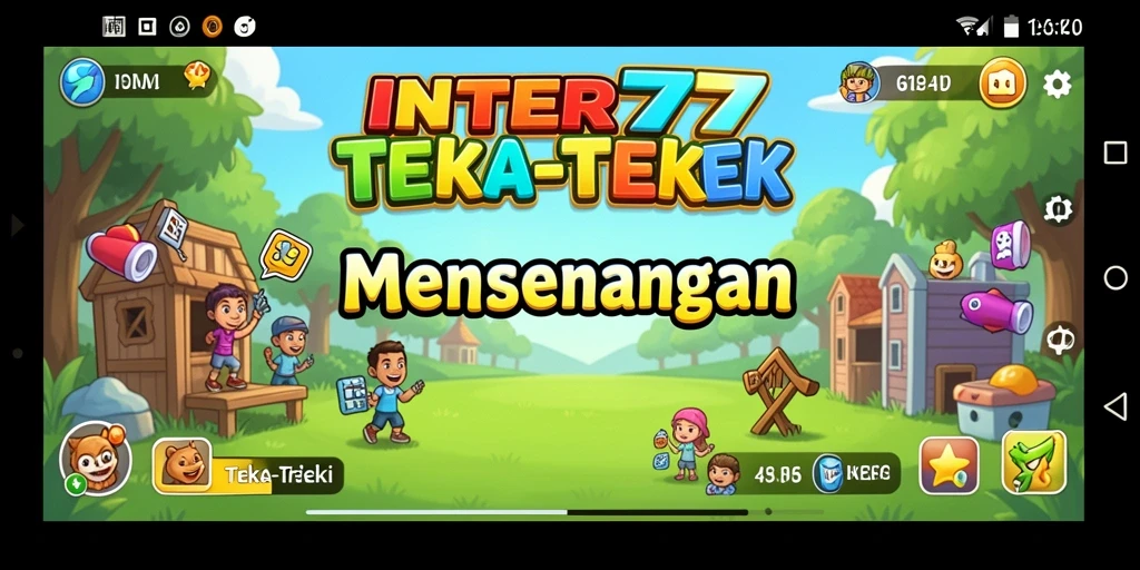Antarmuka game Teka-Teki INTER77 yang menawan dan interaktif.