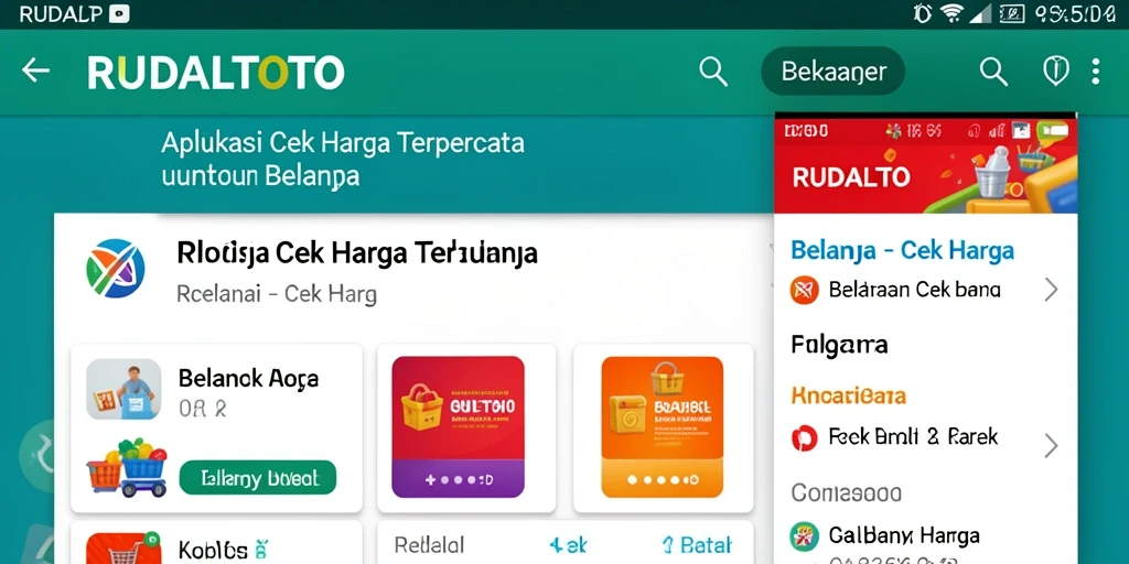 Tampilan antarmuka RUDALTOTO yang user-friendly untuk Cek Harga.